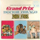 Vinil LP Various &ndash; Themes From The Great Motion Pictures Grand Prix / Doctor Zhivago / Born Free (-VG)