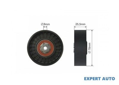 Rola ghidaj curea transmisie Skoda Octavia 2 (2004-2013)[1Z3] #1 foto