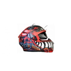 Casca Moto Scuter Atv Flip-up Cu Ochelari M L XL CAGULA CADOU