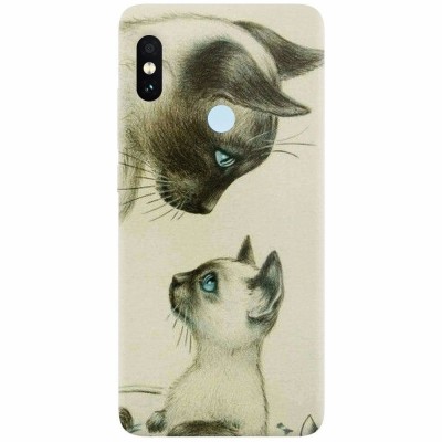 Husa silicon pentru Xiaomi Remdi Note 5 Pro, Little Cat foto