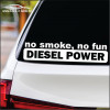 No Smoke, No Fun Model 2 - Stickere Auto