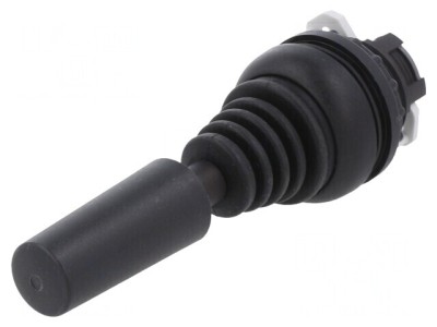 Joystick Comutator 22mm Negru 4 Pozitii foto