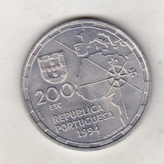 bnk mnd Portugalia 200 escudos 1994 unc , Division of the World