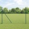 vidaXL St&acirc;lpi de Gard 12 pcs Verde 210 cm Oțel vopsit &icirc;n pulbere