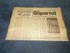 ZIARUL SPORTUL 9 AUGUST 1985
