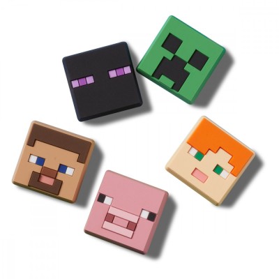 Jibbitz Crocs Minecraft 5 Pack foto
