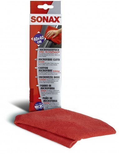 Laveta din microfibre pt inlaturat rezidurile de polisare 40x40cm Sonax