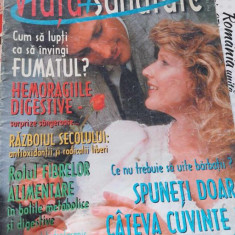 revista VIAȚĂ ȘI SĂNĂTATE - septembrie 2001