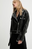 Answear.LAB geaca ramones culoarea negru, de tranzitie