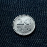 1o - 20 Filler 1987 Ungaria, Europa