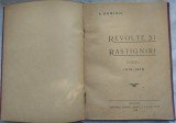 (ALEXANDRU) A. DOMINIC = AVRAM REICHMAN(N) (1889-1942): REVOLTE SI RASTIGNIRI (POEZII, 1916-1919) [VOLUM DE DEBUT / BUCURESTI - 1920]