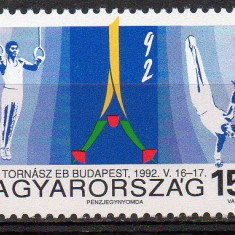 UNGARIA 1992, Sport, serie neuzată, MNH