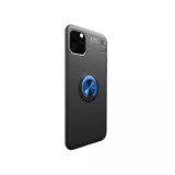 Husa de protectie cu inel metalic rotativ pentru Apple Albastru Iphone 11