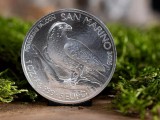 San Marino 2025 - 5 Euro - Falcon - Moneda de argint , 1 OZ