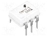 Optocuplor THT, Tensiune izolatie 4,17kV, 1 canale, DIP6, Seria CNY17, ONSEMI - CNY173M