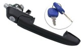 Maner usa exterior Fiat Marea (185), 09.96-06.2002 Sedan/Combi, cu cheie, cu 1 butuc yala, negru, 46445209 WK, fata stanga