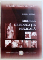 MODELE DE EDUCATIE MUZICALA de GABRIELA MUNTEANU , 2008 foto
