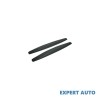 Protectii Bara Auto Carbon, 40cm, Universale - Set 2 Bucati