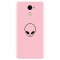 Husa silicon pentru Huawei Enjoy 7 Plus, Pink Alien
