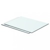 Set 2 Rafturi Sticla Gossi 40 x 25 cm Transparente, Grosime 8mm, Capacitate 15kg