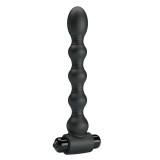 Cumpara ieftin Vibrator Anal Lynn, Negru, 18 cm