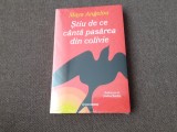 Stiu de ce canta pasarea din colivie MAYA ANGELOU IN TIPLA