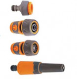 Pistol de stropit + 3 mufe conectoare 1/2&amp;quot; Premium