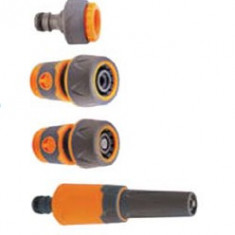 Pistol de stropit + 3 mufe conectoare 1/2&quot; Premium