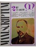 Al. Oprea - Manuscriptum 2/1977, (27) anul VIII (Editia: 1977)