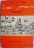 Limba germana. Manual pentru clasa a V-a (anul IV de studiu) &ndash; Livia Stefanescu, Eva Krug (coperta putin uzata)