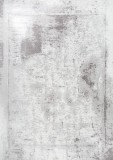Covor Premium Model DYWAN BETO GRAY, Gri, Marime 160 x 230 cm, Tesatura Plata, Poliester, Bumbac, Antiderapant, Antialergic, Living, Dormitor, Sufrage