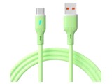 Cablu USB 2.0 AKYGA AK-USB-64, USB A la USB C nichelat, 1m verde