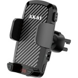 Modulator FM Akai FMT-C14BT tip suport de telefon, Bluetooth, USB, Negru