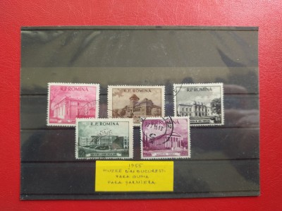 1955 - MUZEE DIN BUCURESTI foto