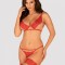 Set Mellania Obsessive, Rosu, S/M