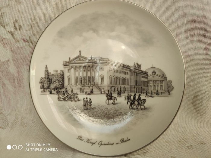 LICHIDARE! Farfurioara decorativa , portelan KPM Berlin -