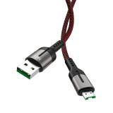 Cumpara ieftin CABLU DATE MICRO USB 1.2M U68 NEGRU HOCO