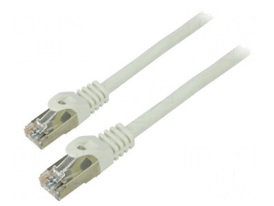 Cabluri rețea F/UTP 5e 15m 26AWG gri CCA PVC foto