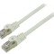 Cabluri rețea F/UTP 5e 15m 26AWG gri CCA PVC