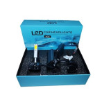 Cumpara ieftin Set 2 becuri auto LED, soclu H1, putere 100W, 12.000 lumeni - Albastru, Dactylion