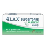 Supozitoare cu glicerina pentru adulti 4Lax, 12 bucati, Labormed