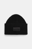 EA7 Emporio Armani caciula de lana culoarea negru, de lana, 4F203.245129