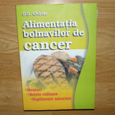 D.D.Chiriac -Alimentatia bolnavilor de cancer