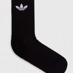 adidas Originals șosete 6-pack culoarea negru IJ5618