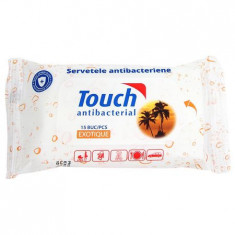 Servetele Umede Antibacteriene Touch Exotic ( servetele antibacteriene ) foto