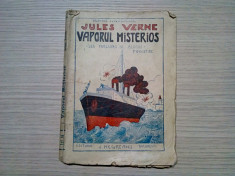 VAPORUL MISTERIOS - Jules Verne - 1924, 112 p.; coperta originala foto