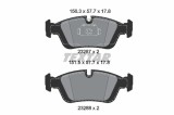 Set placute frana TEXTAR 2328702