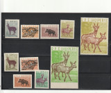 Albania 1962-Fauna,Caprioara,Caprior,Linx eurasiatic,Mistret,MNH,Mi,699-708