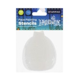 Set sabloane pentru pictura pe fata, Starpak, Halloween, 10 buc