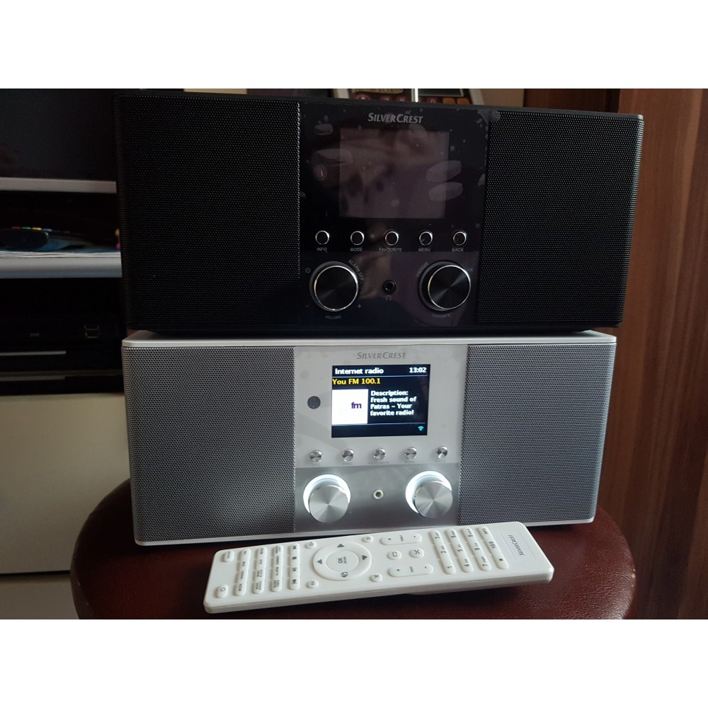 RADIO CU LAN+WIFI SILVERCREST SIRD 14 D1 NOU +ACCESORII